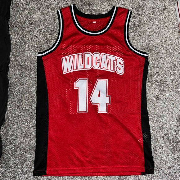 High School Musical Basketball Jersey - Troy Bolton Halloween Costume HSM M/L - Picture 1 of 2